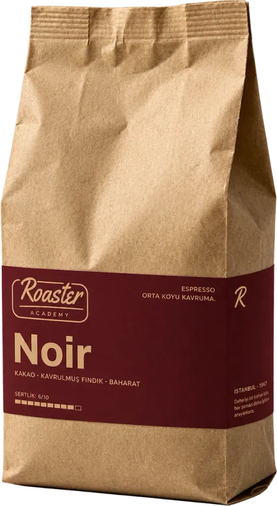 Noir 1 kg kahve paketi